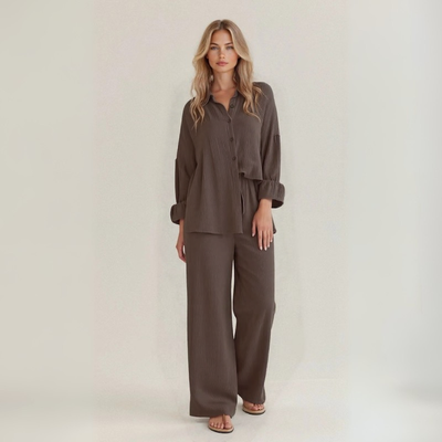 Livia | Compleet zomermodel in puur natuurlijk stof