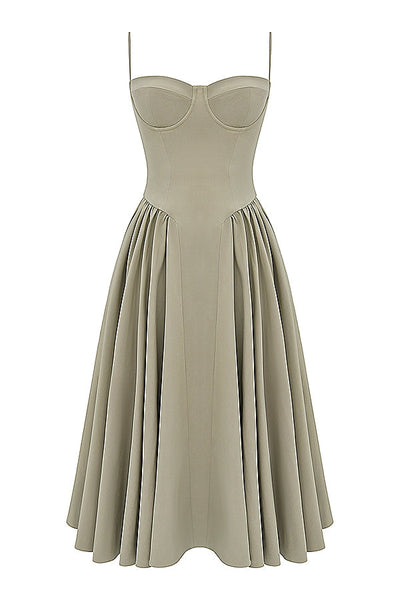 Felicity Korset Midi Jurk