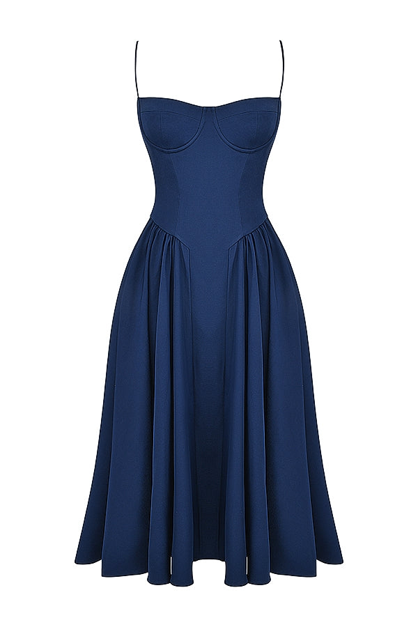 Felicity Korset Midi Jurk