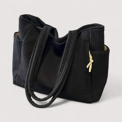 Ellinor™ | Geribbelde draagtas