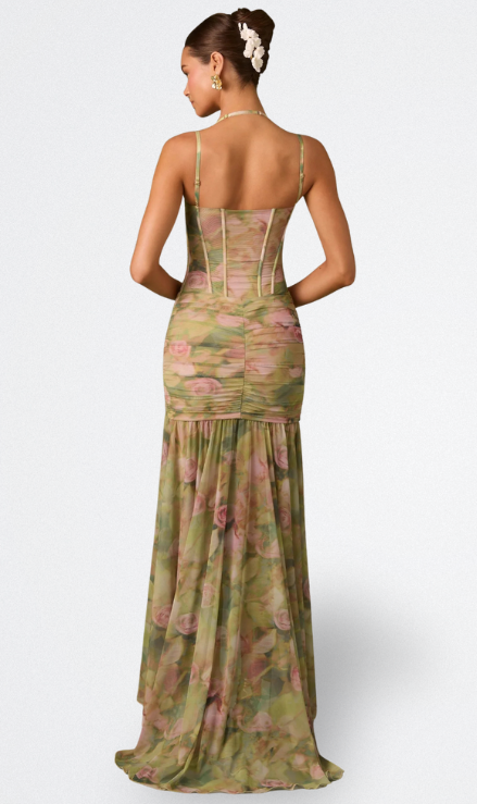 ISAMARA | LANGE JURK MET CORSET