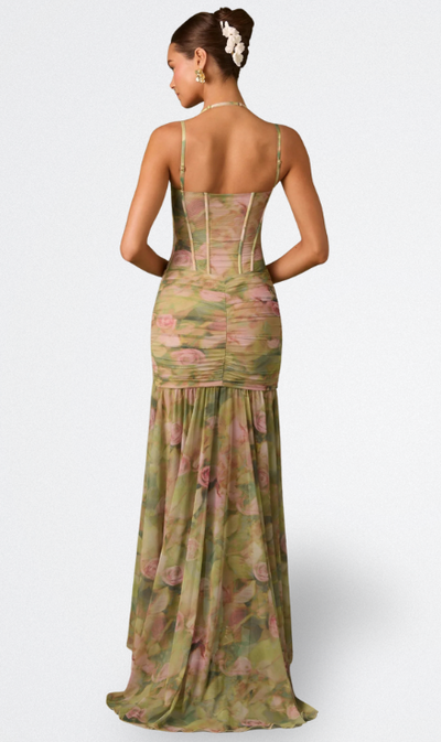 ISAMARA | LANGE JURK MET CORSET