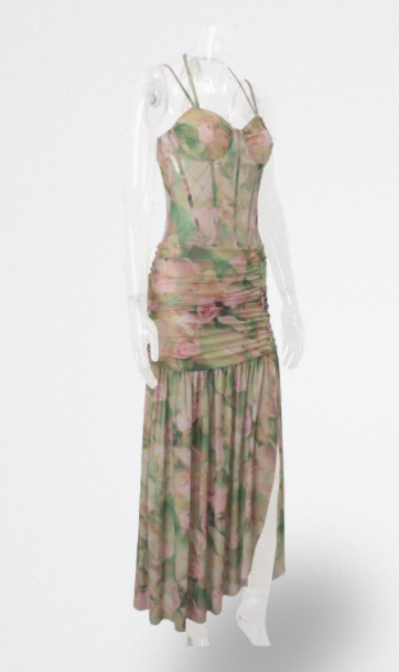 ISAMARA | LANGE JURK MET CORSET