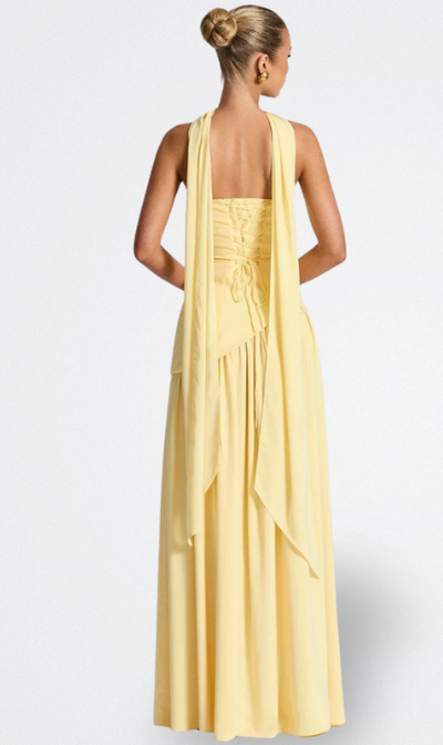 Aria | Lange Strapless Jurk