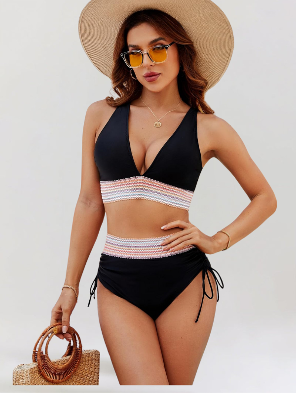 Isa | Bikini Set met Buikcontrole en Hoge Taille