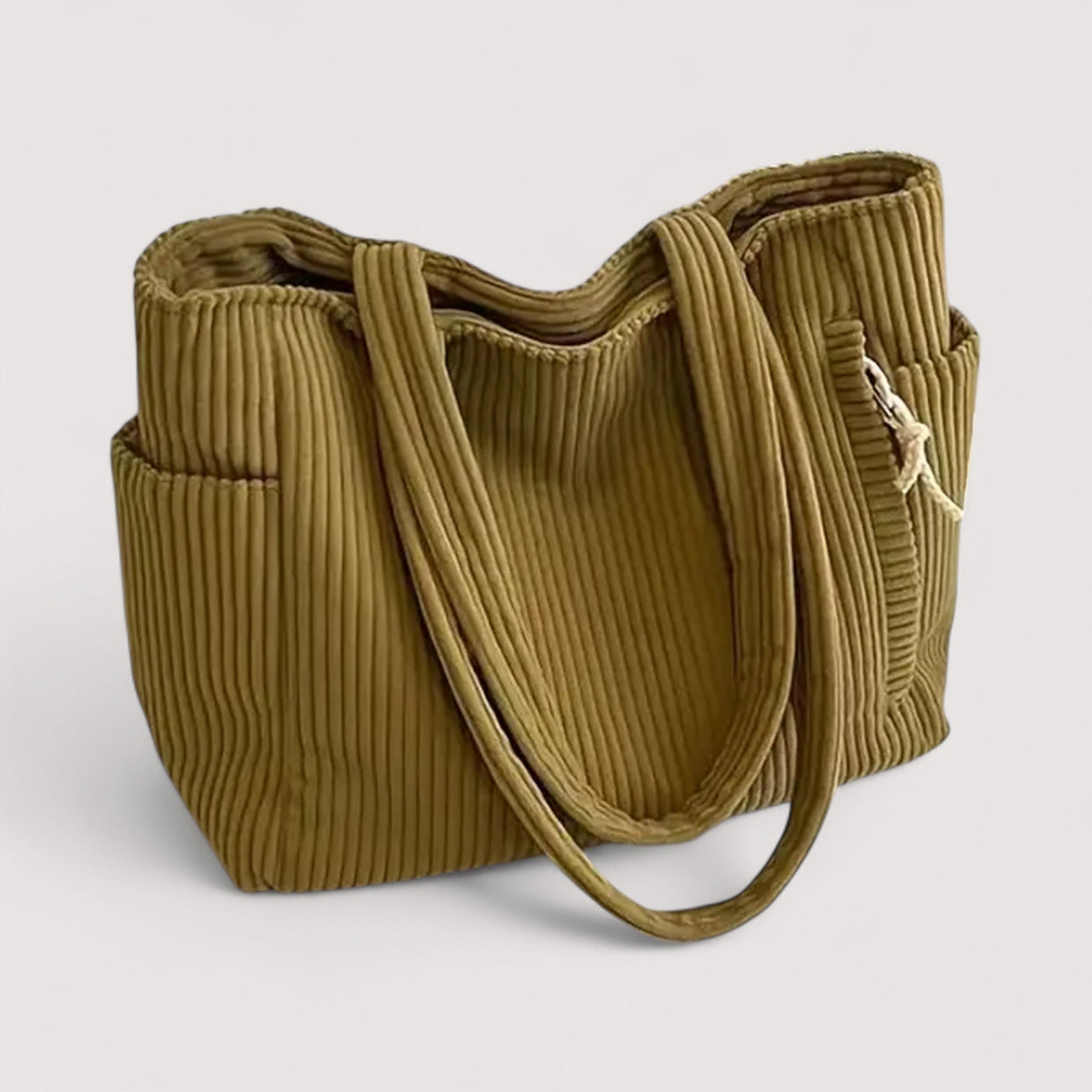 Ellinor™ | Geribbelde draagtas