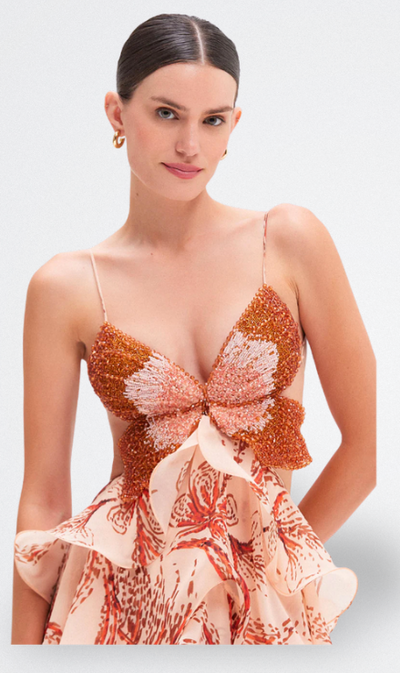 Nahia | Jurk met Volants