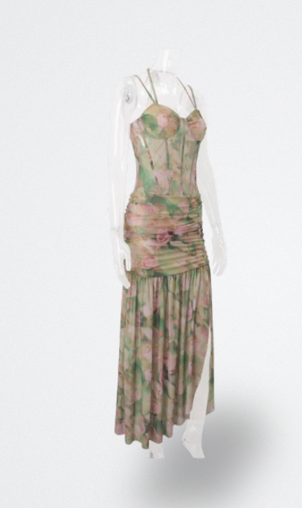 ISAMARA | LANGE JURK MET CORSET