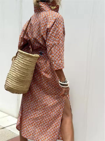 Laura | Jurk met kraag