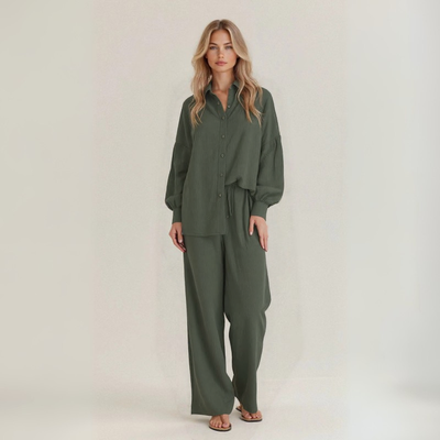 Livia | Compleet zomermodel in puur natuurlijk stof