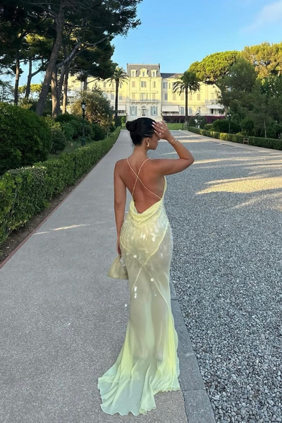 Aaliyah | Maxidress zonder Mouwen met V-hals