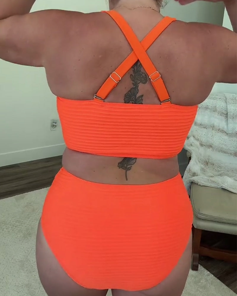 Effen triangle bikini