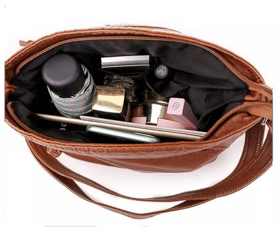 Adelle | Schoudertas van leer