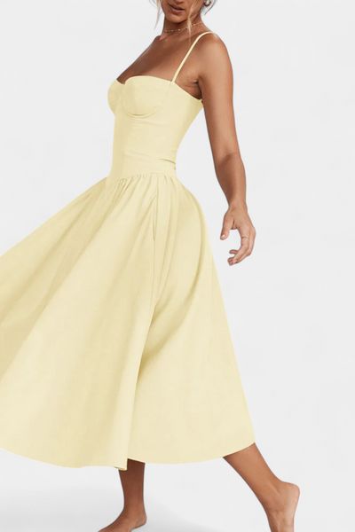 Felicity Korset Midi Jurk