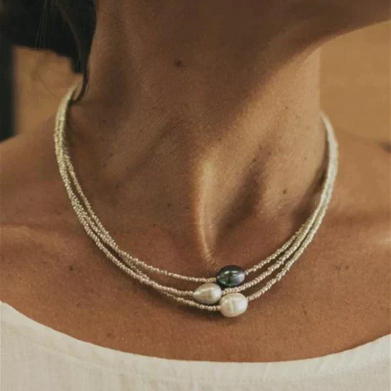 Ketting met Natuurlijke Parel