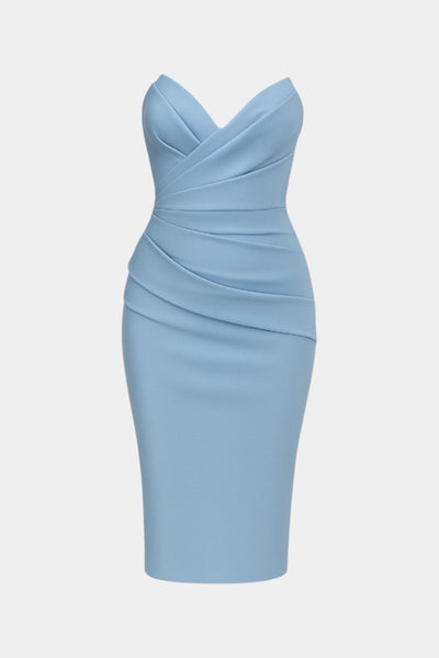 Iveta Strapless Backless Dress