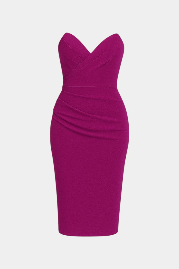 Iveta Strapless Backless Dress