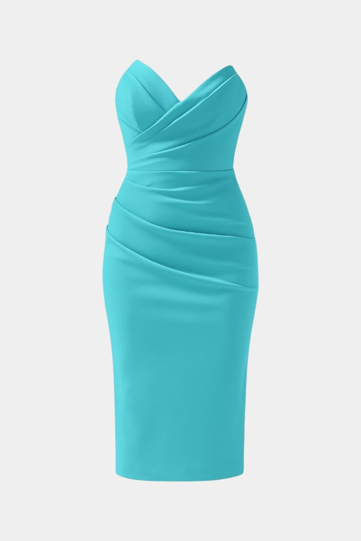 Iveta Strapless Backless Dress