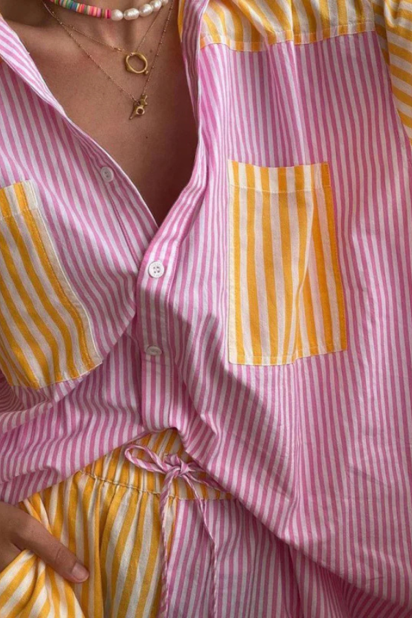 Milly™ | Gestreept Set