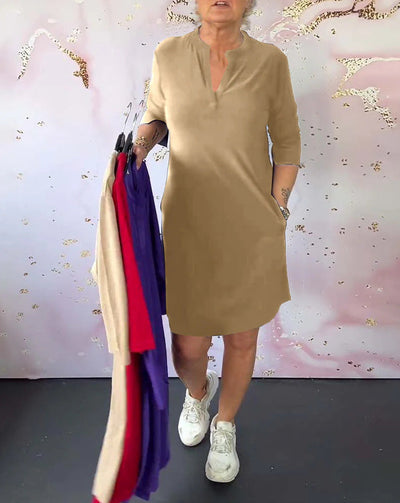 Hanneke™ | Comfortabele Polo-jurk voor elke dag