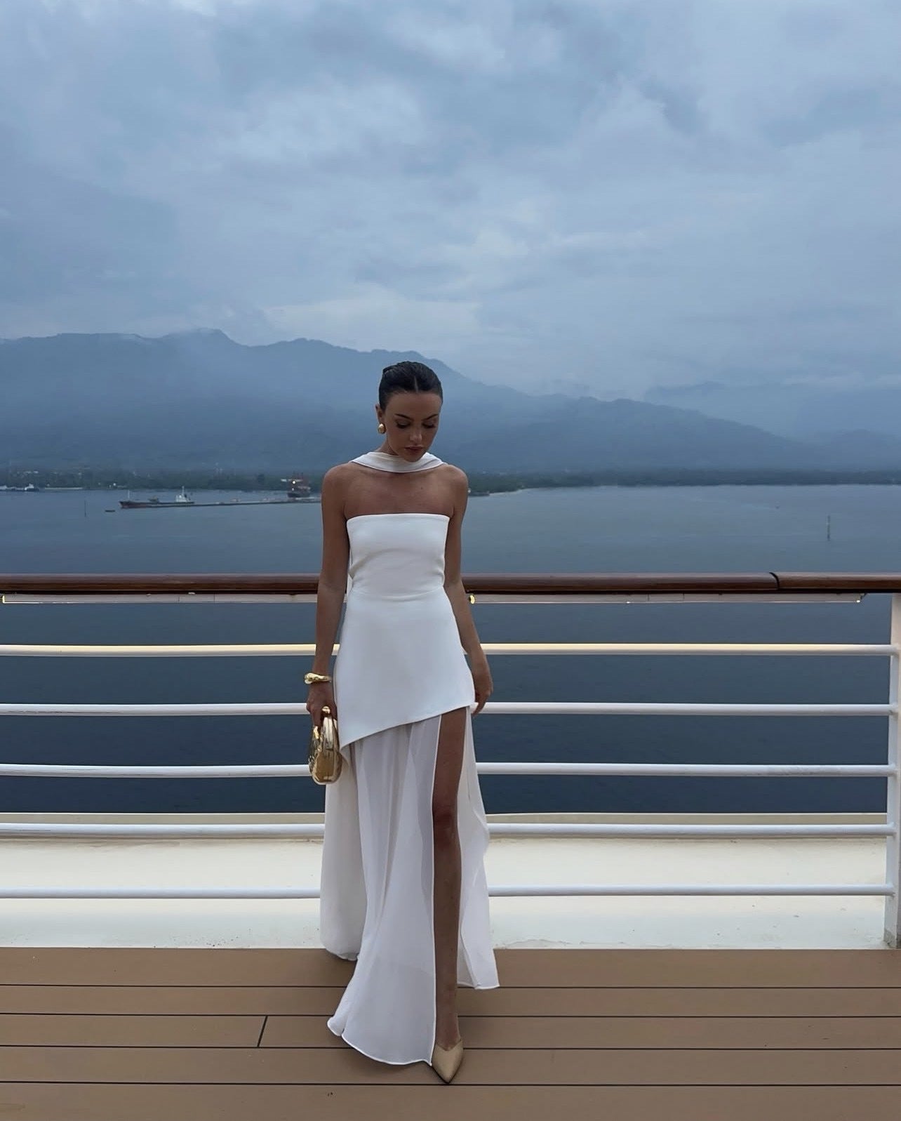 Valerie | Asymmetrische Maxi Jurk