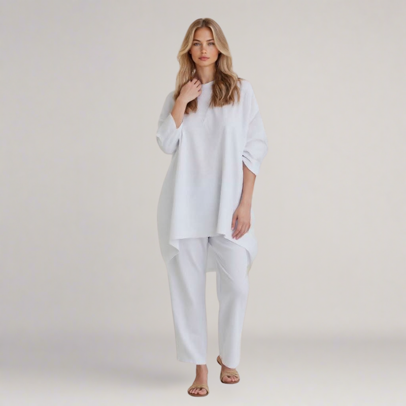 Silvia | Compleet in ambachtelijk stof