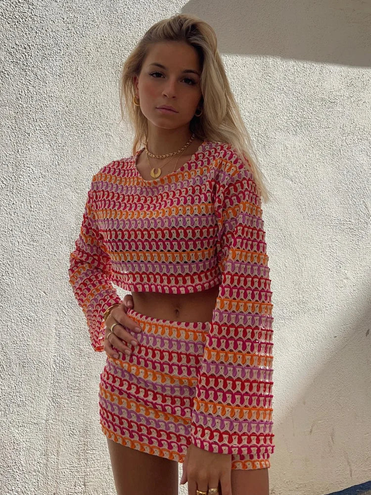 Tatum™ | Uitlopende Twee-delige Set