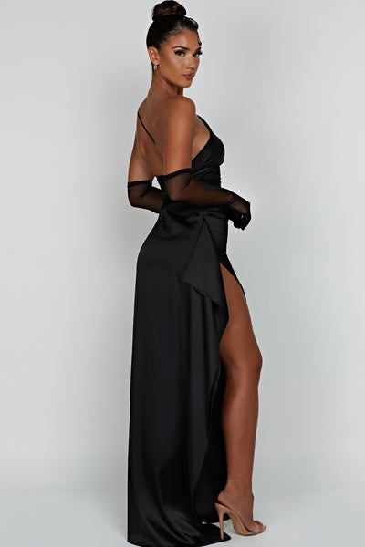 Emberly Eén-Schouder Maxi Jurk