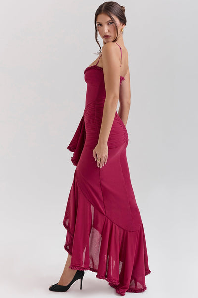 Gabbi Ruffled Maxi Dress
