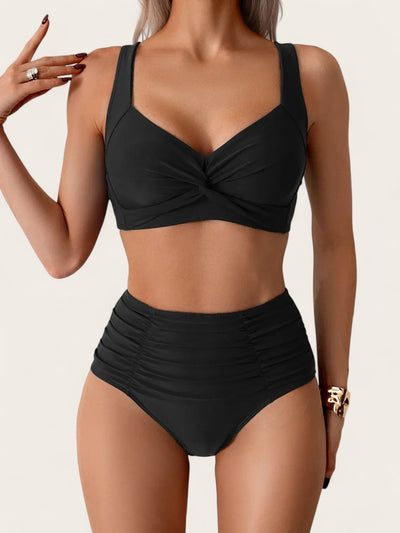 Nolwenn™ | Bandjesbikini met Volants