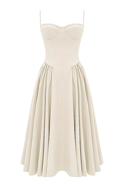 Felicity Korset Midi Jurk