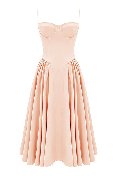 Felicity Korset Midi Jurk