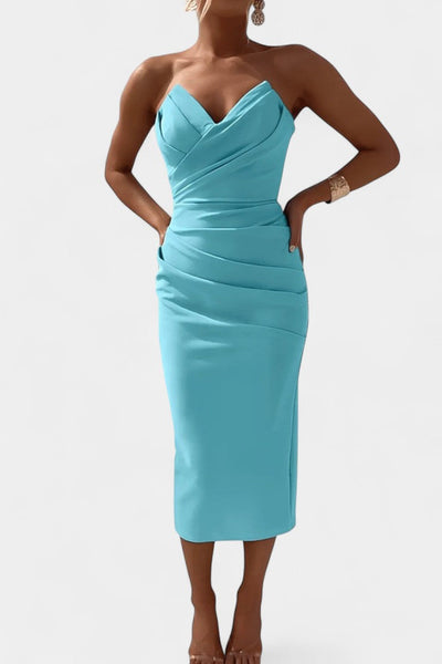 Iveta Strapless Backless Dress