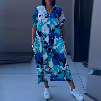 Zoé™ | Maxi Jurk met Kleurrijke Print