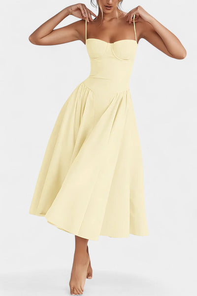 Felicity Korset Midi Jurk